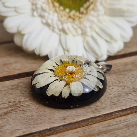 Pandantiv oțel cu margaretă [2]