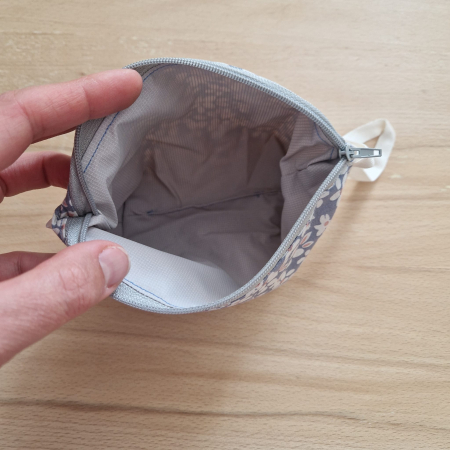 Sac pentru ronțăieli cu fermoar - floral [1]