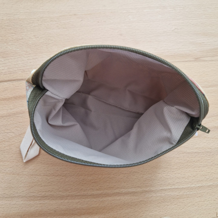 Sac pentru ronțăieli cu fermoar - maro [2]