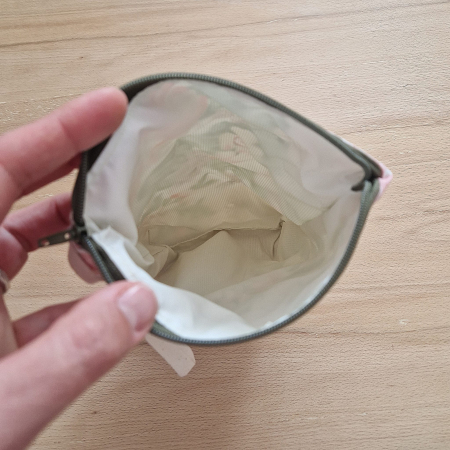 Sac pentru ronțăieli cu fermoar - verde [1]