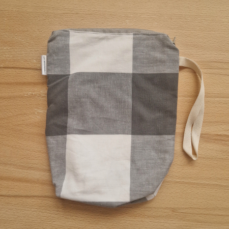 Nasi-tasi - Nasi-tasi cipzárral - szürke