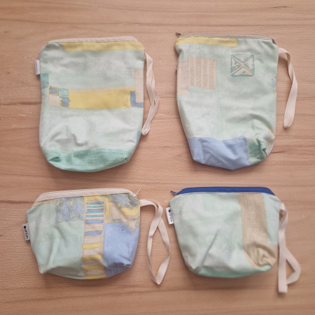 Nasi-tasi cipzárral - pasztel zöld [1]