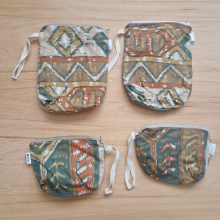 Nasi-tasi cipzárral - barna [1]