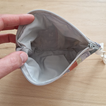 Sac pentru ronțăieli cu fermoar - gri [1]