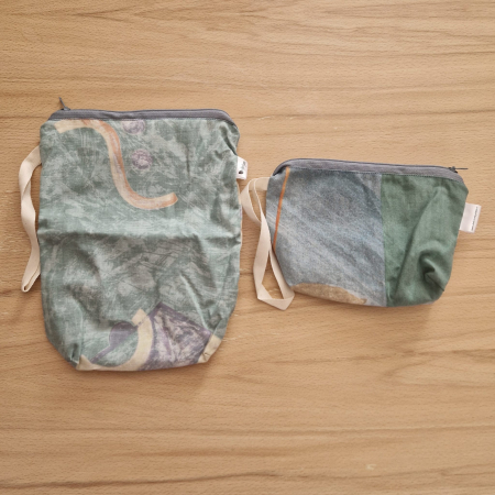 Sac pentru ronțăieli cu fermoar - gri [1]