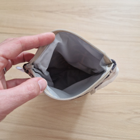 Sac pentru ronțăieli cu fermoar - negru [1]