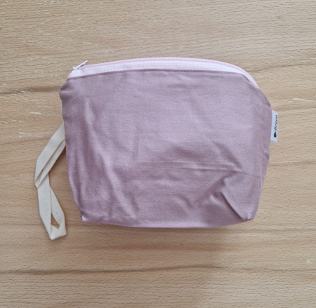 Săculeț pentru ronțăieli - Sac pentru ronțăieli cu fermoar - mov