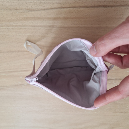 Sac pentru ronțăieli cu fermoar - mov [1]