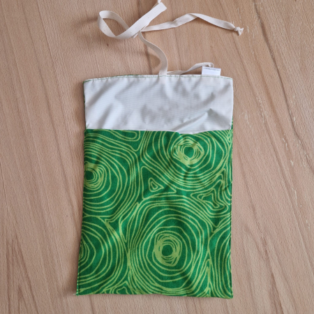 Sac pentru ronțăieli cu șnur - verde [1]