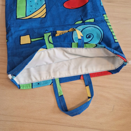 Săculeț de depozitare pentru pâine - albastru [1]