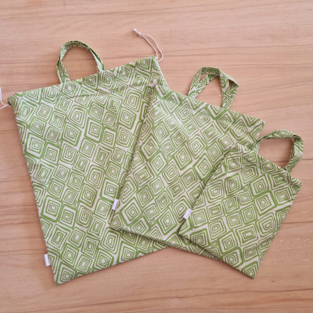 Săculeț de depozitare pentru pâine -verde [1]