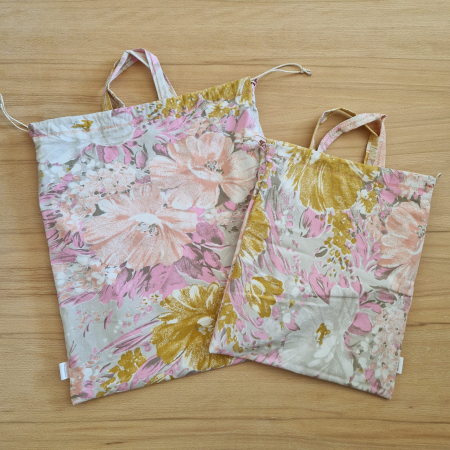 Săculeț de depozitare pentru pâine - floral [1]
