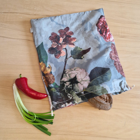 Săculeț de depozitare pentru pâine - gri