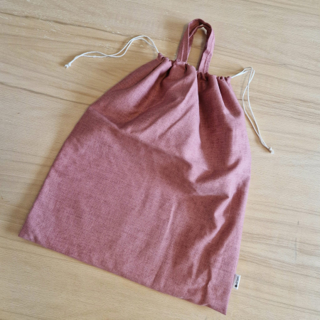 Săculeț de depozitare pentru pâine - bordo [2]