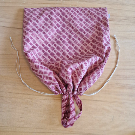 Săculeț de depozitare pentru pâine - roz pal [1]