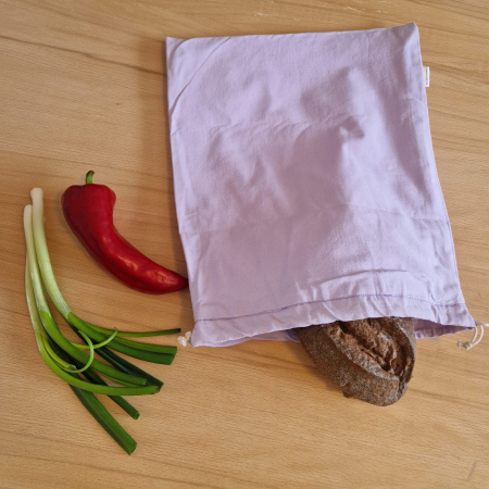 Săculeț de depozitare pentru pâine - mov
