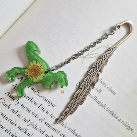 Semn de carte - Semn de carte cu floarea de bănuți