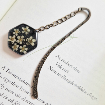 Semn de carte - Semn de carte cu flori de soc