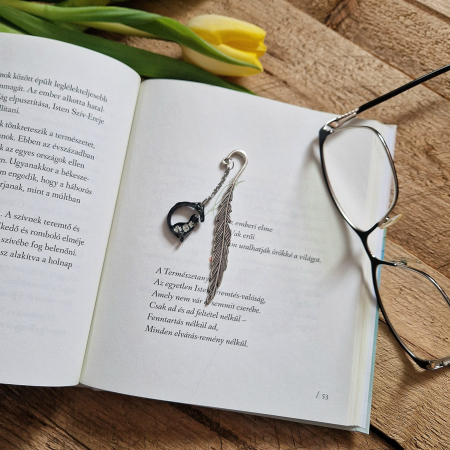 Semn de carte cu flori de morcov [1]