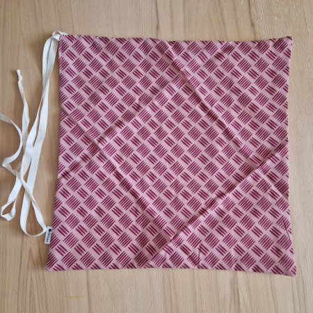 Șervețel ecologic pentru sandiș - Șervețel ecologic pentru sandviș - roz pal