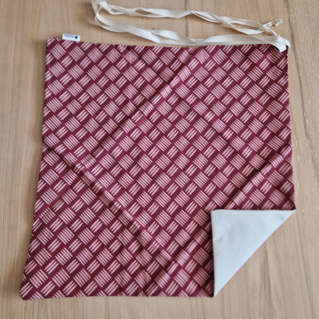 Șervețel ecologic pentru sandviș - bordo [1]