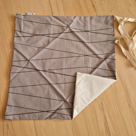 Șervețel ecologic pentru sandviș - gri [1]