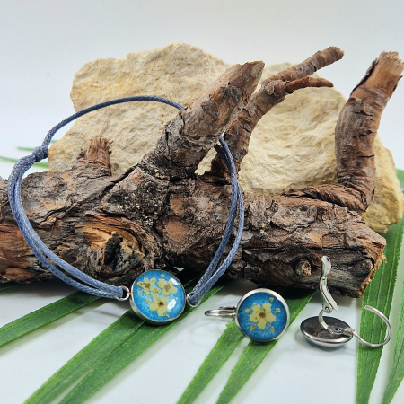 Üzlet - Vadvirág acél ékszer szett