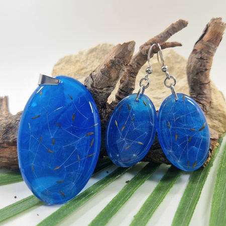 Set bijuterii - Set bijuterii din oțel cu păpădie