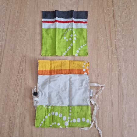 Suport pentru tacâmuri de călătorie - verde [2]