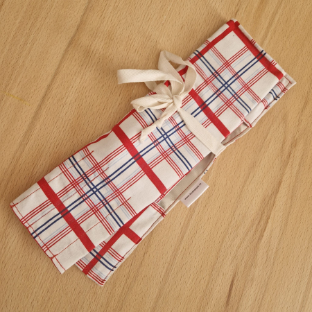 Suport pentru tacâmuri de călătorie - rosu, alb, albastru [1]