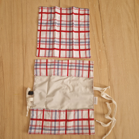 Suport pentru tacâmuri de călătorie - rosu, alb, albastru [2]