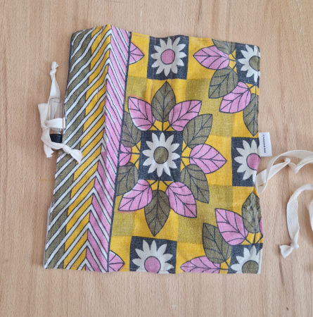 Utazó evőeszköztartó - virágos [5]