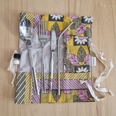 Suport pentru tacâmuri de călătorie - Suport pentru tacâmuri de călătorie - floral