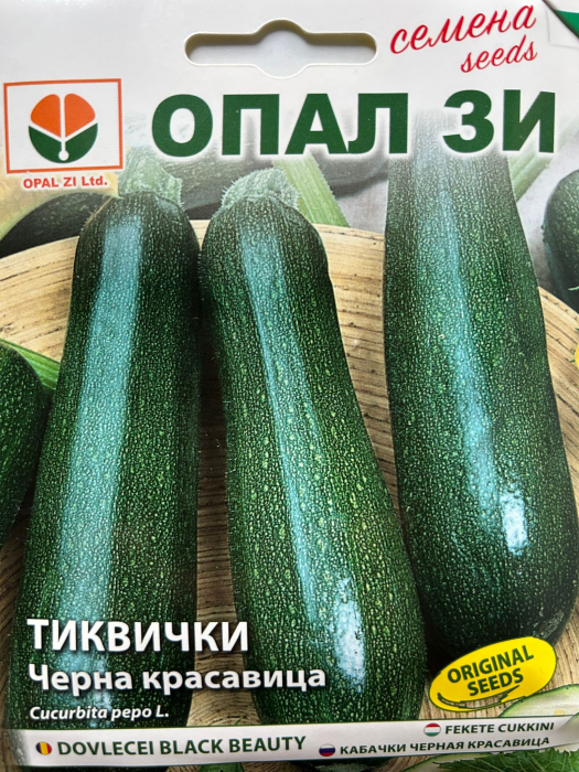 Seminte Dovlecei  Black Beauty (Zucchini) 5 grame [2]