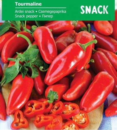 Produse - Seminte Ardei rosu Tourmaline , 0,5 grame