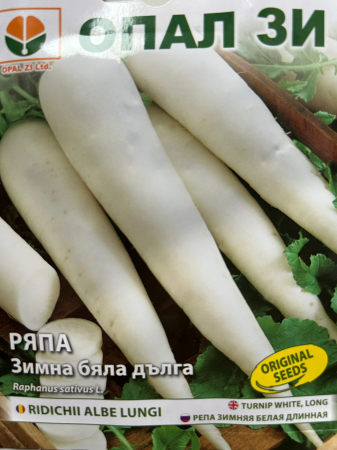 Semințe de Ridichi - Seminte de Ridiche ALB LUNG  5 grame