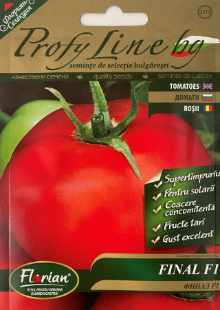 Produse - Seminte rosii Final F1 - 50 seminte