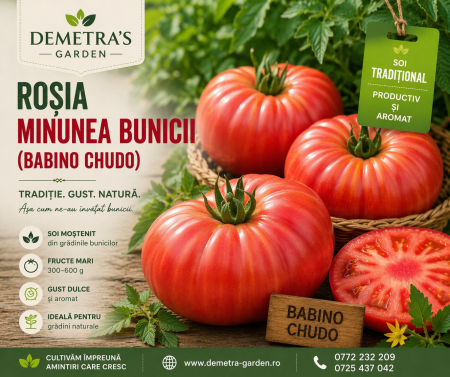 Produse - Seminte rosii Minunea Bunicii (Babino Chudo) -  0.2 grame
