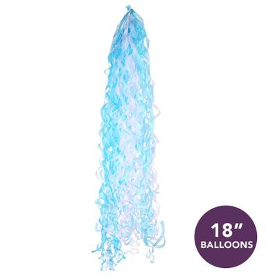 Pastel Coloured Balloon Tails