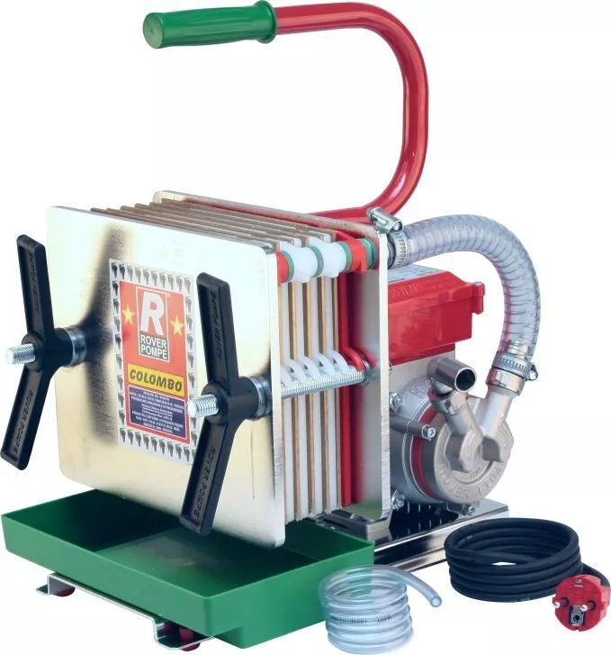 Aparat filtrare vin Colombo 6 Inox, 200-300L/h, Ø20mm [1]