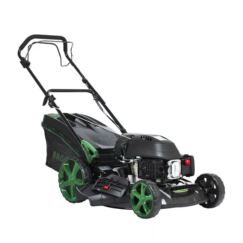 masina tuns gazon, pe benzina, cu autopropulsie BRONTO B-MOW G51, latime de lucru 51 cm | OHV Y173V 173cc, putere 3.6kW [1]