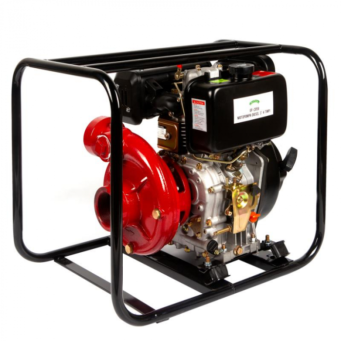 Motopompa Micul Fermier 9.8cp 299cc, motorina 4t, racord 3", debit 45000l/h [1]