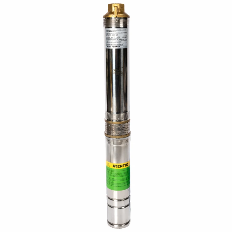 Pompa submersibila pentru apa curata, 1.1 kW, debit 3900 l/h, inaltime maxima pompare 51 m, 8 turbine [1]