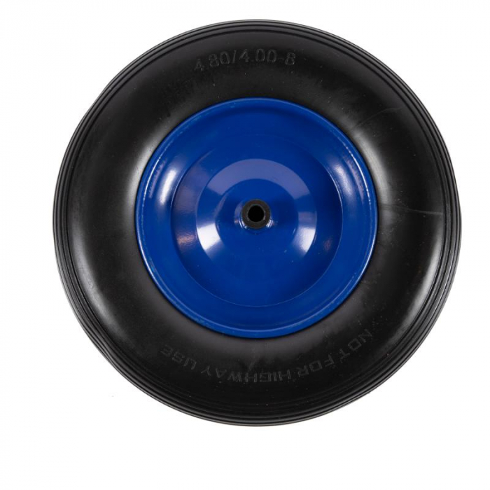 Roata roaba pentu ax subtire 400-8 SPUMA(albastra) [1]