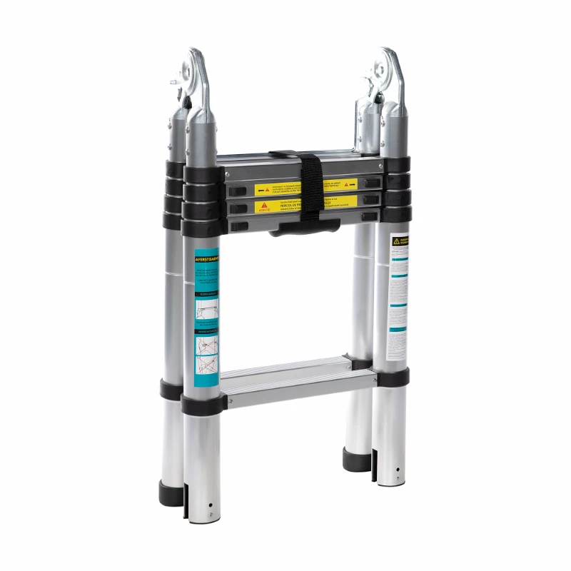 Scara telescopica dubla 3.2m - 10 trepte [3]