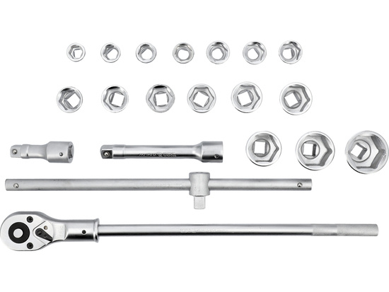 SET CHEI TUBULARE HEXAGONALE 3/4'', 21 BUC [2]