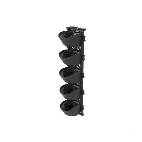 SET GHIVECI PERETE VERTICAL -PERETE 5" (20x15x11cm)×40buc. 16cm/80cm [4]