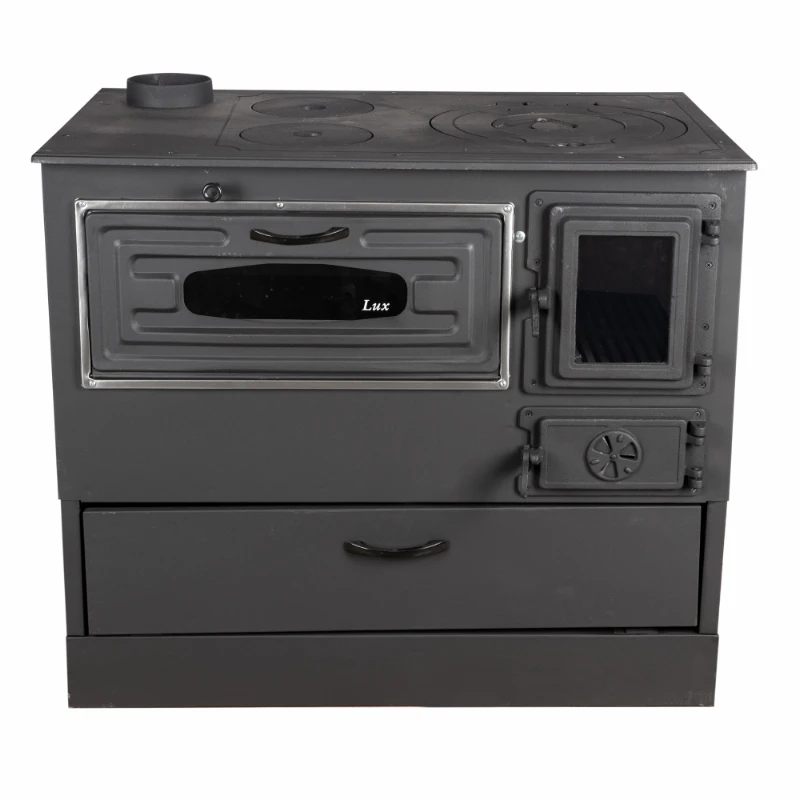 Soba pe lemne 9kW Grand Fantazia Lux, cos stanga [2]