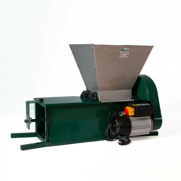 Zdrobitor-Desciorchinator By-zdrob.EK, cu motor, 0.55Kw, cuva Inox, valturi aluminiu [1]