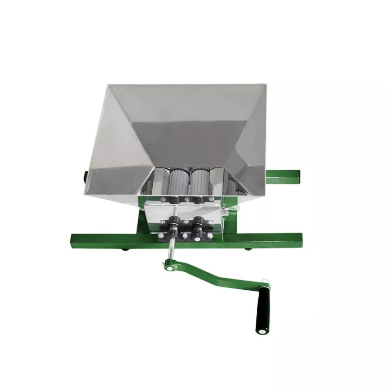 Zdrobitor struguri manual By-wine, cuva Inox, 7L [1]
